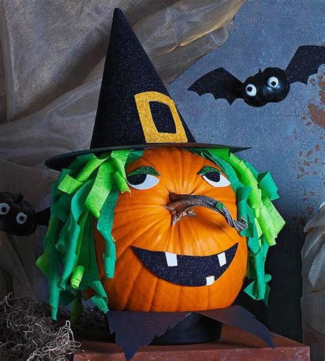 Creepy and Cute: DIY Witch Hat Pumpkin Decorations for Halloween